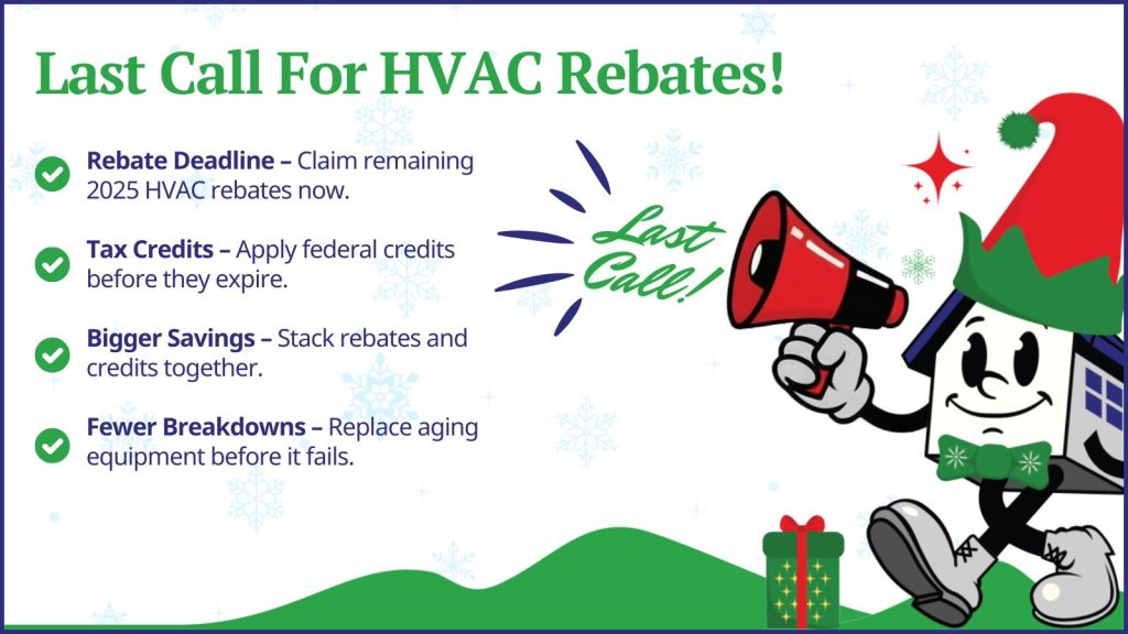 Last chance for tax credits infographic.