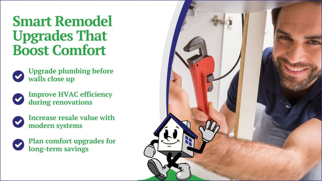 A plumbing remodel